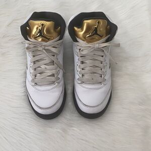 Air Jordan 5 Retro Olympic Gold Youth/Women/Men‎